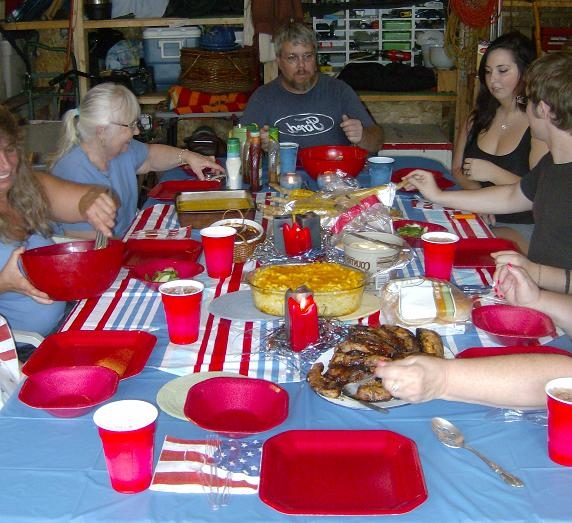 dinner at billys