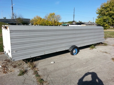 old trailer