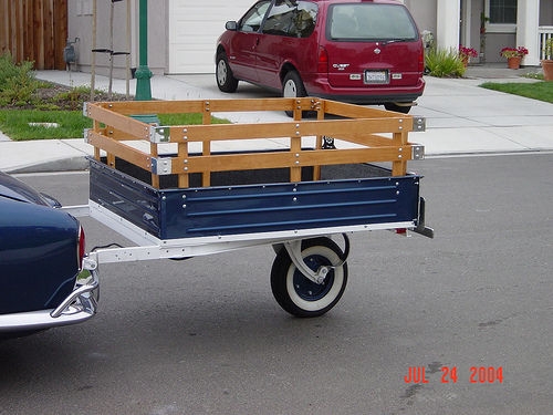 one wheel trailer