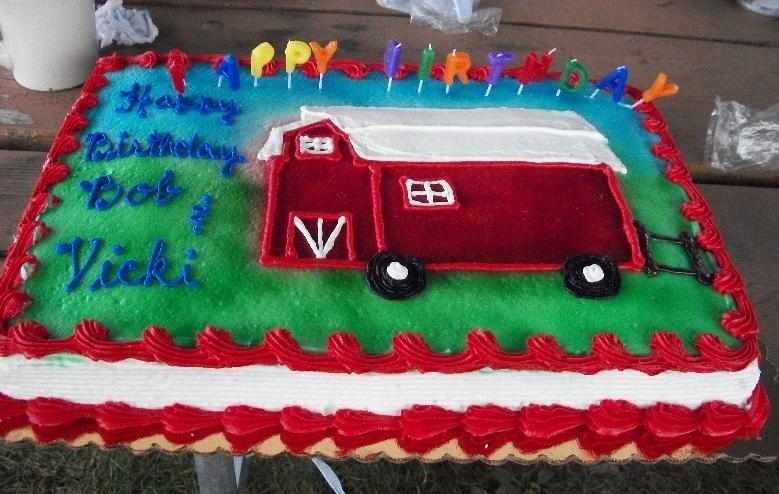 OUR BIRTHDAY CAKE AT MICHIGAN GATHERING