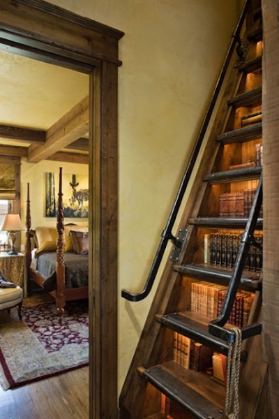 bookcase ladder