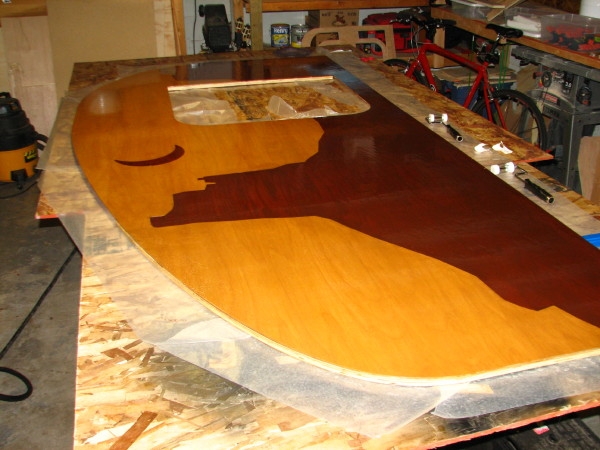 first coat of epoxy