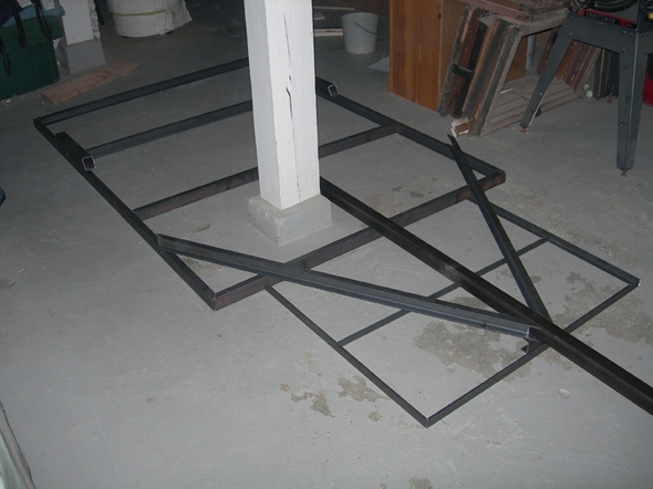 Frame In Basement