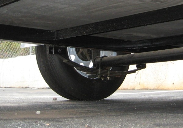 Pace trailer axle