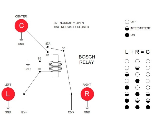 Bosch relay logic