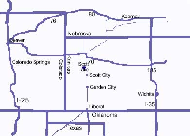 Scott Lake Map