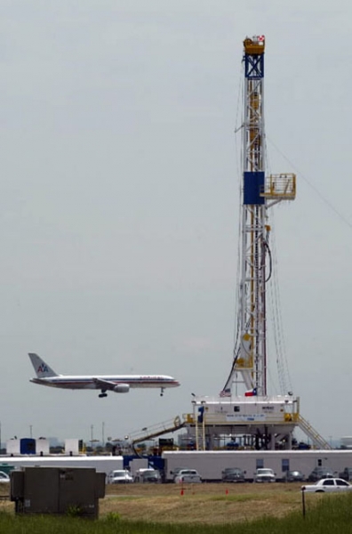 Gas well..
