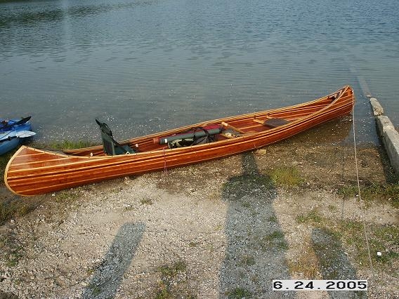 Cedar Strip Canoe