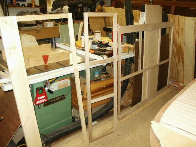 Cabinet frames