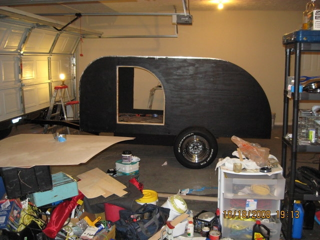 Sealed, painted; note axle and wheels in place