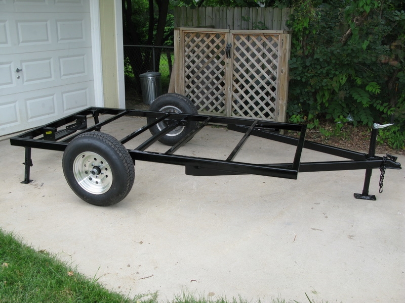 Trailer ready for framing