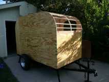 2nd coat of varnish on exterior before aluminum siding.