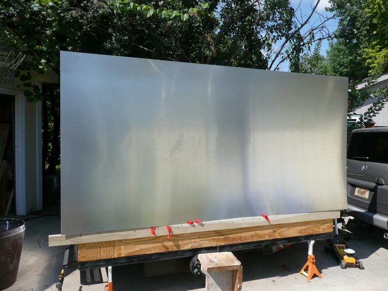 Aluminum secured.