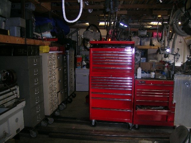 tool boxes, tooling and parts cabinets