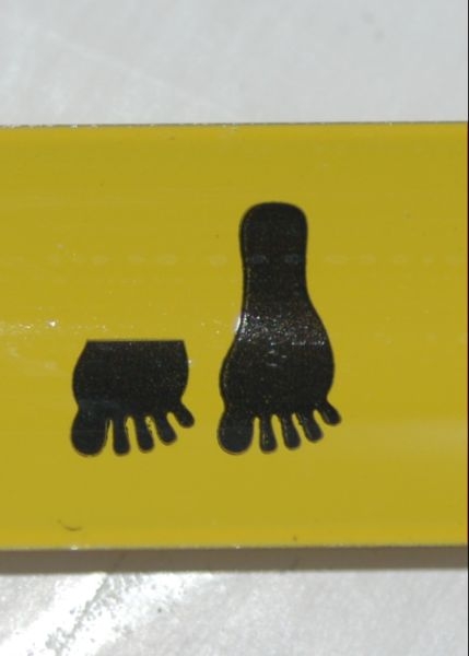 one and a half feet