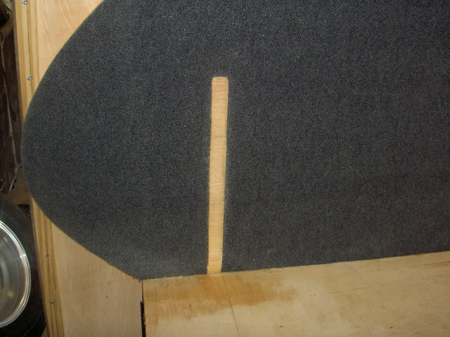 Bulkhead Area Carpet Trimmed Left