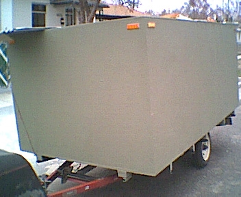 Trailer repainted 3-21