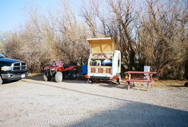 Hanksville camp
