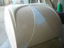 front trim after sanding