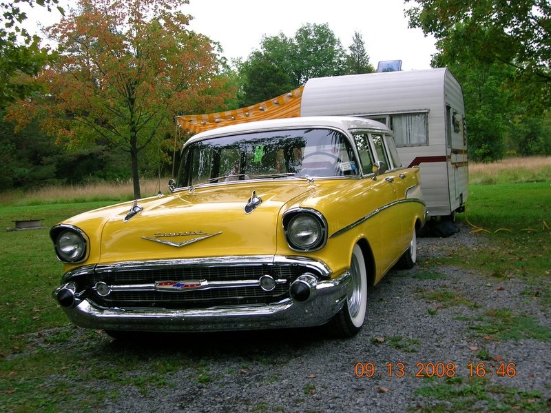 a really cool Chevy tow vehicle