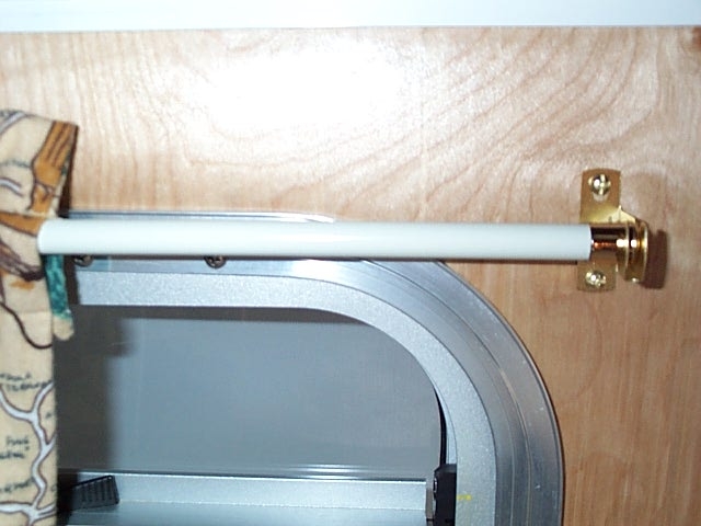 top curtain rod