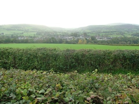 Hay on Wye in the Fall