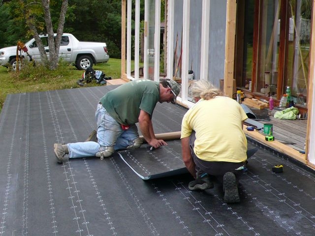 roofing work