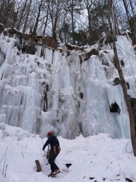 ice climbing