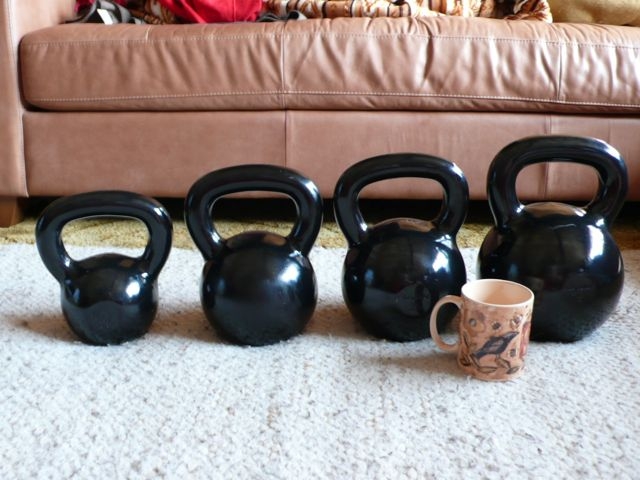 kettlebells