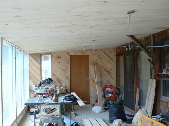 interior boards... sunroom