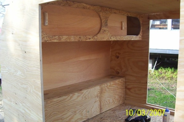 Headboard started