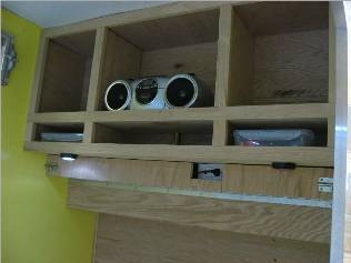 Cabinets under const.