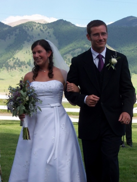 12 Son (Neal) With Bride (Trina) - Bozeman