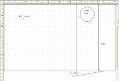 6x10 cargo trailer with bed opened