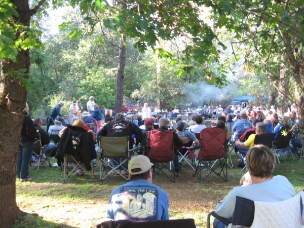 pot luck Sat. night Dam Gathering