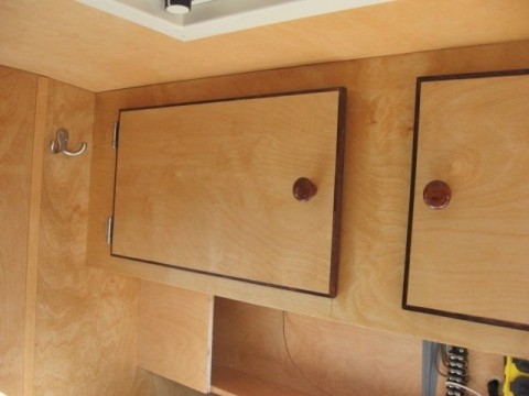 inside cabinets