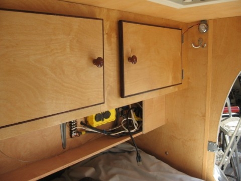 inside cabinets