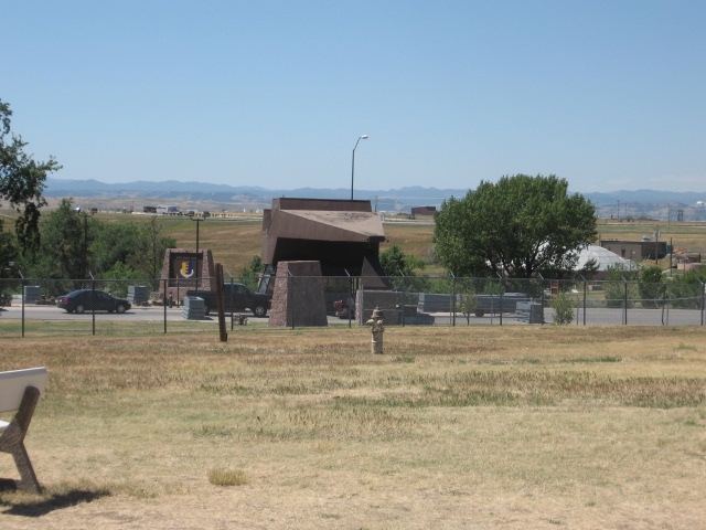 Main enterance to Ellsworth Airforce base