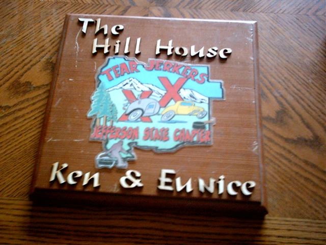 Hill House Welcome Sign