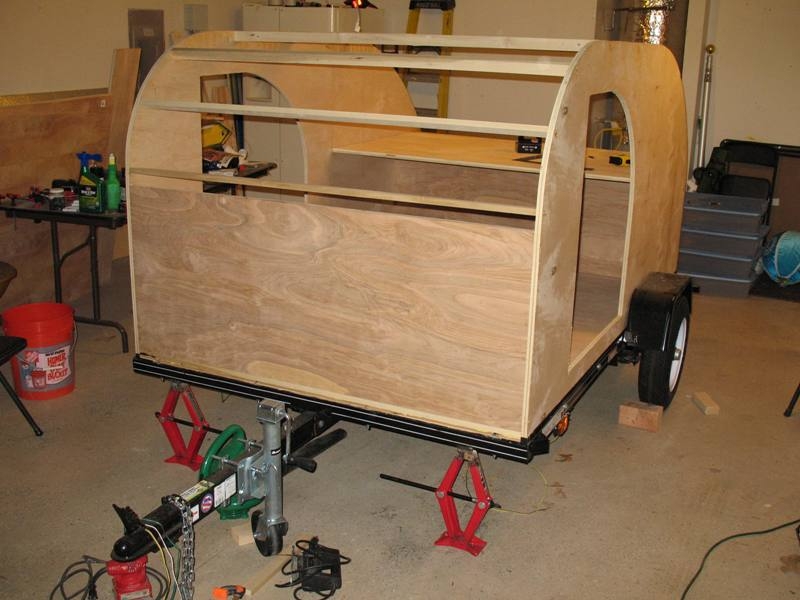 Spars installed