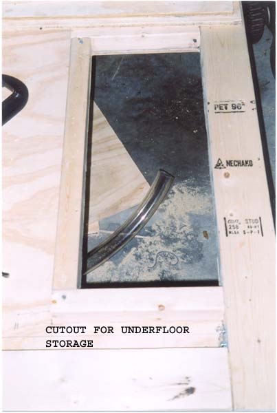 under floor storage