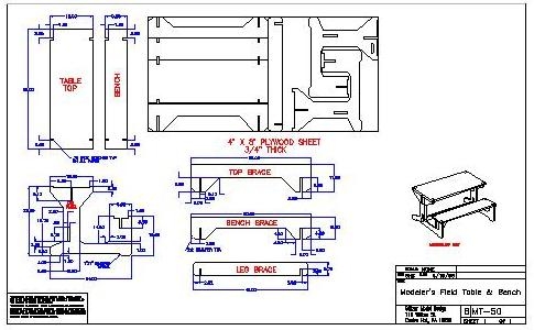 table plans