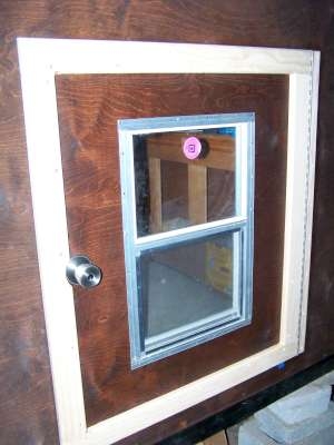 finished door
