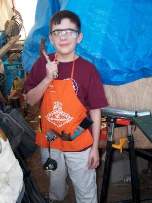 Grunt hard at work