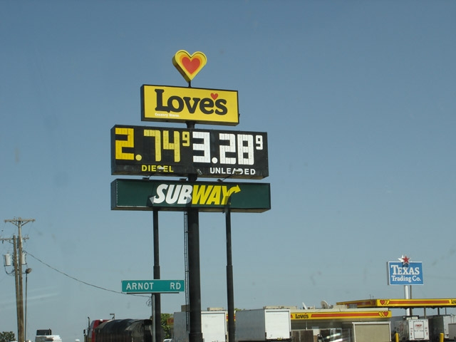 Gas in Texas!