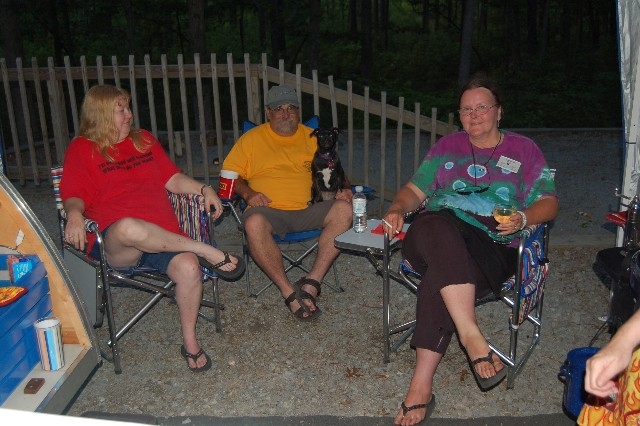 Keith, Janice and Jan the Soap Lady