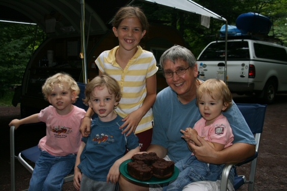 Everyone was so excited about our bear cakes! Frosting comes next!