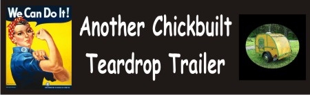 Chickbuilt bumper sticker for me