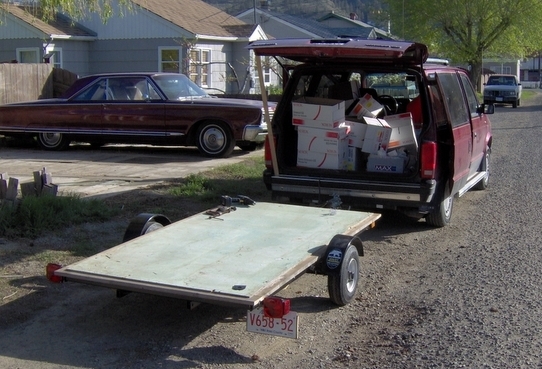CDN Tire trailer decked