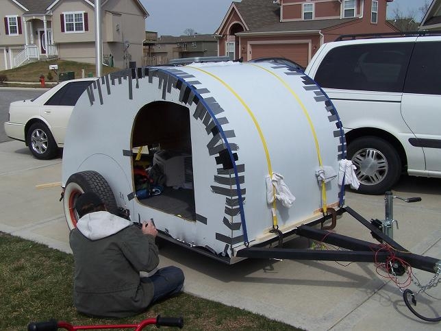 getting ready to mount the fenders March 2006